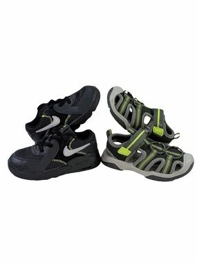 BUNDLE Nike Air Max Excee Sneaker & Mesh Sandal Bundle Size 8 Toddler (Boys')